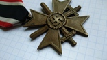 Крест за боевые заслуги KVK с мечами третий рейх, фото №4