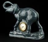 Настольные, каминные часы. S&amp;G Keramik. 50-е годы. Германия. (0188), фото №4