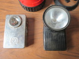 Два фонарика,один пластмассовый подводный фонарь, фото №3