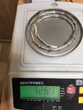 Колье Pierre Cardin серебро вес 72,67 г. полированное. Пьер Карден., фото №8