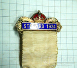 Награда масонов STEWARD. Серебро. RMIG 1924 г., фото №5