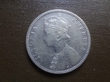  1 рупия 1892  Виктория Британская Индия  серебро    (А.6.9)~, фото №2
