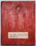 7.Картина-репродукция Жана Рау "Весталка" 1970-х.,под лаком., фото №5