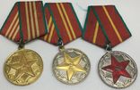 Медали За выслугу 10 15 20 лет Безупречной службы МВД СССР, фото №8