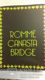 Карты Rommé Canasta Bridge No.30243, 2 колоды, фото №3