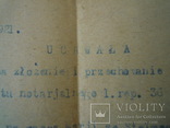 Польський документ 1921 року, фото №4