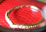 Кольцо из белого золота с сапфирами и бриллиантами, фото №9