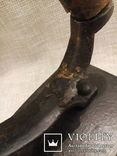 Старинный бронзовый колекционный утюг  вес 3,2 кг, фото №6