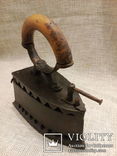 Старинный бронзовый колекционный утюг  вес 3,2 кг, фото №10