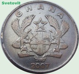144.Гана 50 песев, 2007 год, фото №2