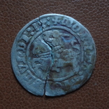 Полугрош   1513   серебро  (М.2.13)~, фото №2