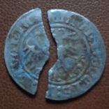 Полугрош   1513   серебро  (М.2.13)~, фото №4