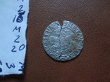 Полугрош   1558   серебро  (М.2.20)~, фото №4