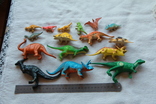 Разные, цветные динозавры. 16 шт., фото №5