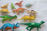 Разные, цветные динозавры. 16 шт., фото №7