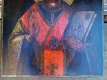 Старовинна ікона Миколай Чудотворець, фото №5