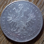 Австро- Венгрия 2 флорина 1887 г., фото №2