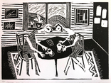 Linocut print "morning", фото №2