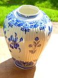 Ваза голландия - Antique 1907 De Porceleyne Fles Royal Delft Vase, фото №5