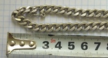 Крупная цепочка серебро весом 74,6 грамма, фото №3