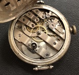 Серебряные карманные часы MOSER 84 пробы, фото №11
