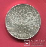 Франция 100 франков 1983 аUNC Юбилейные, фото №3