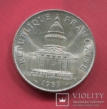 Франция 100 франков 1983 аUNC Юбилейные, фото №2