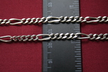 Серебряная цепь, 18 грамм, 56 см, фото №4