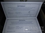 Банкнота (пластина) 100 грн. Серебро, фото №8