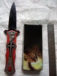Нож выкидной Крест кр, фото №2