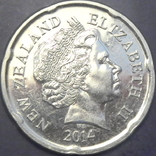 20 центів Нова Зеландія 2014, фото №3