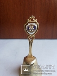 Колокольчик Rotary International латунь эмаль, фото №10