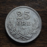 25 эре 1940 Швеция   серебро     (И.6.5)~, фото №2