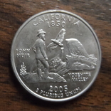 25 центов 2005 Калифорния    (Л.7.20)~, фото №2