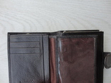 Женский кожаный кошелек HASSION (коричневый), фото №5