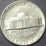 5 центів США 1988 D, фото №3