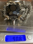 Космический кулон на цепочке из Италии 90 грамм, фото №8