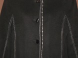 Женское пальто  демисезонное чёрное., фото №3