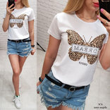 Женская футболка с бабочкой, фото №4