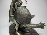 Фигура Геркулес убивает Льва (Серебро 800 пр, 1.2 кг), фото №10