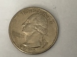 25 центов США  1995, фото №2
