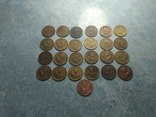 Монеты СССР номиналом 1 копейка 1961-1990 год 25 штук, фото №3