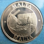 Мальта, еврокомплект 1 цент- 2 евро 2008 (8 шт+ токен), фото №3