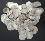 Монеты Полугрош 100 шт, фото №2