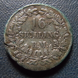 16 скиллингов 1857  серебро Дания    (Г.3.23)~, фото №3