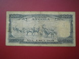 Ангола 1962 рік 1000 ескудос., фото №2