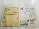 Природный бриллиант 0,33 карат с сертификатом, фото №6
