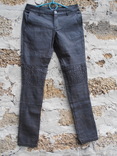 Брендовые брюки из PU-кожи,имитирующую натуральную от  zuiki. Италия., фото №2
