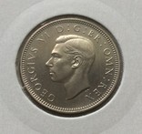 Великобритания. 1 Шиллинг 1951 г. Шотландский тип. Proof. Георг VI, фото №2