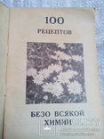100 рецептов без химии (Коммунар Запорожье 1991) тираж-30000, numer zdjęcia 3